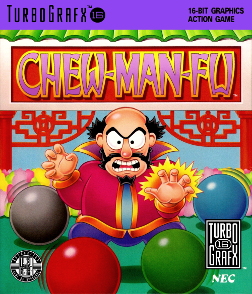 Chew Man Fu Turbografx 16 Print Poster