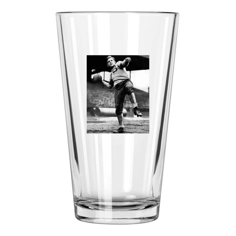 Chicago Bears Bill Hewitt Photo Nfl Football Hof 71 Pint Beer Drinking Glass
