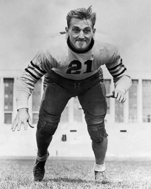 Chicago Bears Dan Fortmann Glossy Photo Football Print Poster Hof 65 1