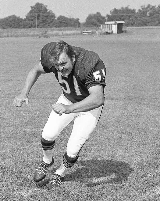 Chicago Bears Dick Butkus Glossy Magnet Football Magnet Hof 79