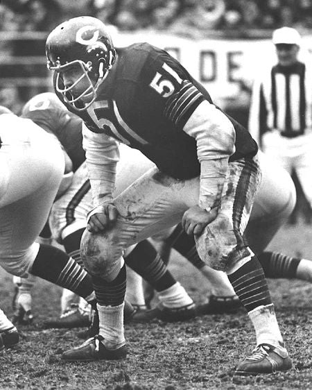 Chicago Bears Dick Butkus Glossy Magnet Nfl Football Magnet Hof 79 1
