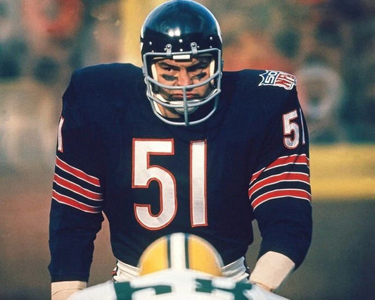 Chicago Bears Dick Butkus Glossy Magnet Nfl Football Magnet Hof 79 4