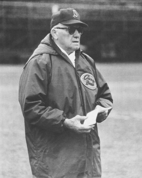 Chicago Bears George Halas Glossy Photo Football Print Poster 1