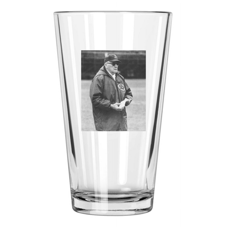Chicago Bears George Halas Photo Football 1 Pint Beer Drinking Glass