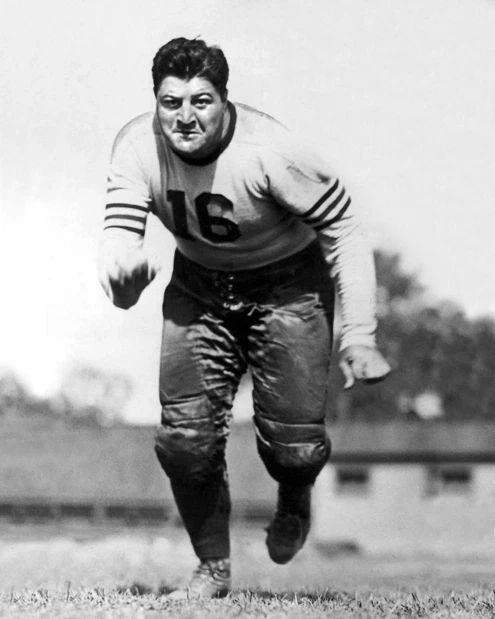 Chicago Bears George Musso Magnet Football Print Glossy Magnet Hof 82