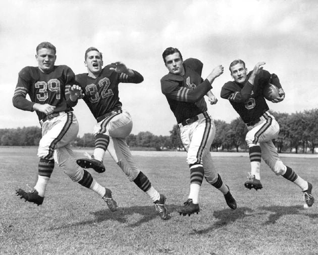 Chicago Bears George Gulyonics Johnny Lujack Don Kindt George Mcafee Photo