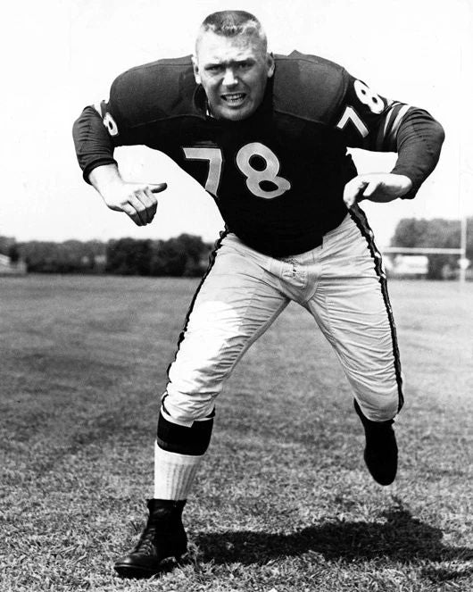 Chicago Bears Stan Jones Glossy Photo Print Nfl Football Poster Hof 91