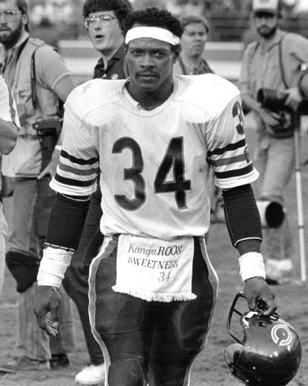 Chicago Bears Walter Payton Glossy Photo Print Football Sweetness Poster