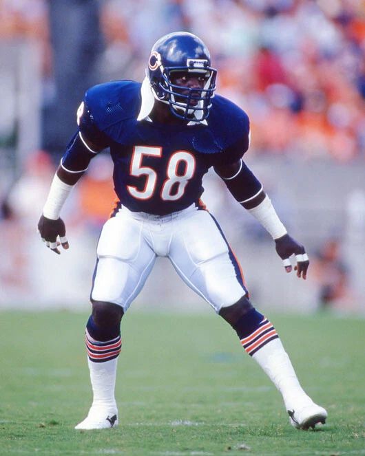 Chicago Bears Wilber Marshall Glossy Keychain Nfl Football Keychain