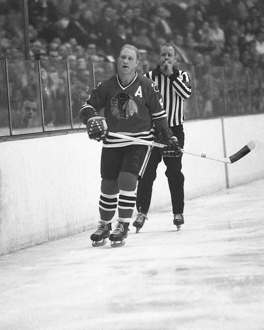 Chicago Blackhawks Bobby Hull Glossy Magnet Nhl Hockey Print Hof 83