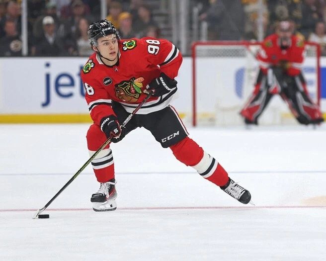 Chicago Blackhawks Connor Bedard Glossy Magnet Nhl Hockey Magnet 1