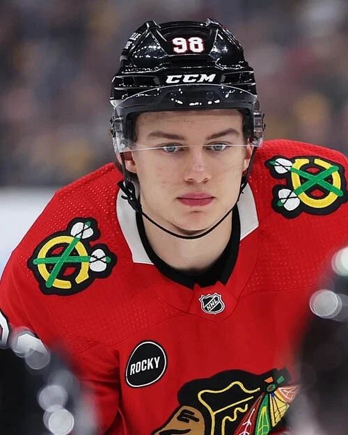 Chicago Blackhawks Connor Bedard Glossy Magnet Nhl Hockey Magnet 3