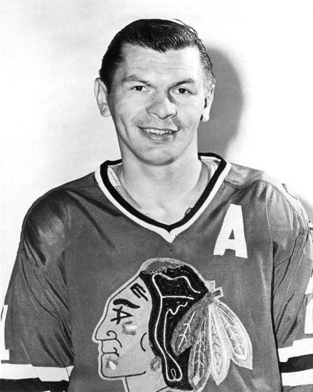 Chicago Blackhawks Stan Mikita Glossy Photo Nhl Hockey Print Portrait