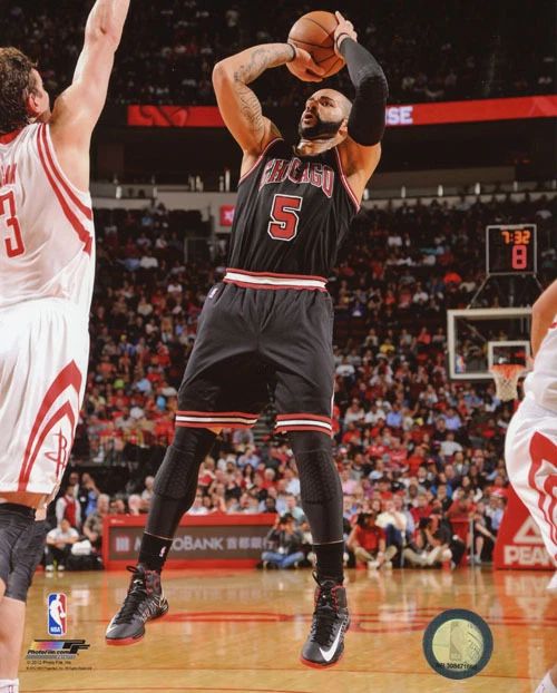 Chicago Bulls Carlos Boozer Glossy Photo Nba Basketball Print Poster