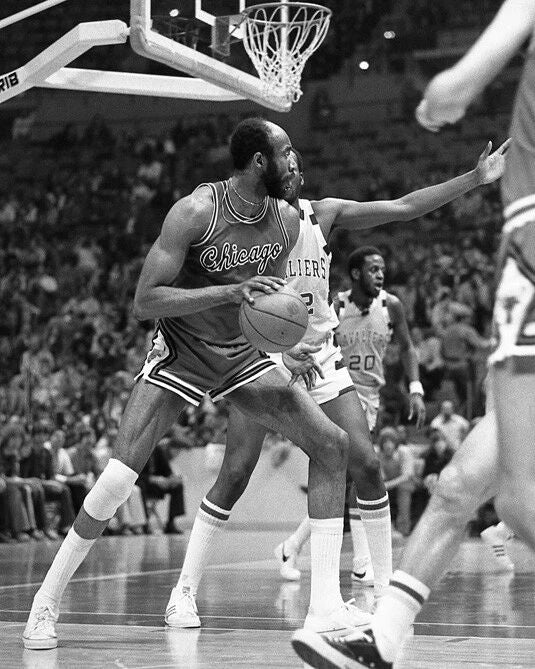 Chicago Bulls Nate Thurmond Glossy Magnet Print Basketball Magnet Hof 85