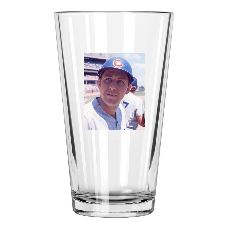 Chicago Cubs Don Kessinger Photo Baseball 2 Pint Beer Drinking Glass