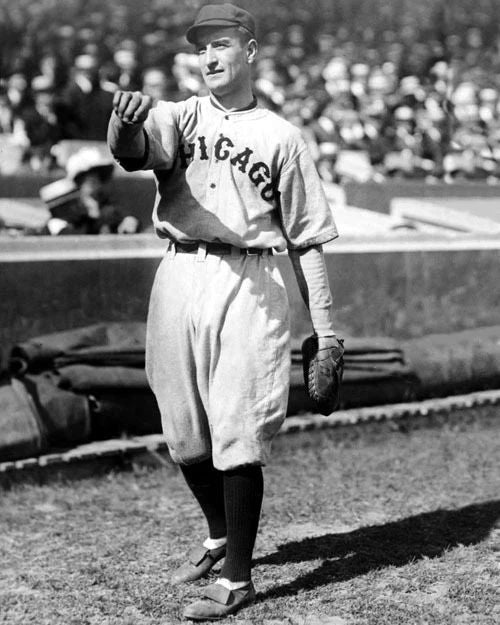 Chicago Cubs Jimmy Archer Glossy Photo Baseball Print Poster