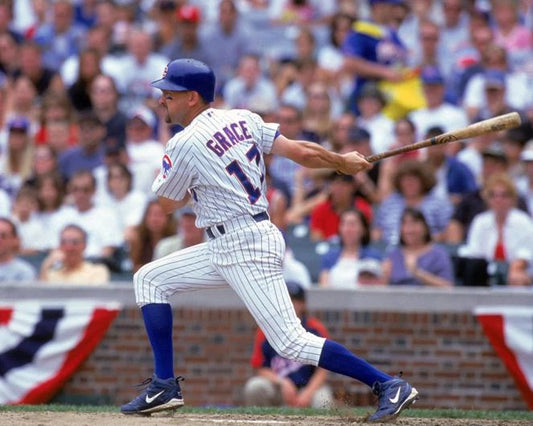 Chicago Cubs Mark Grace Glossy Keychain Baseball Keychain