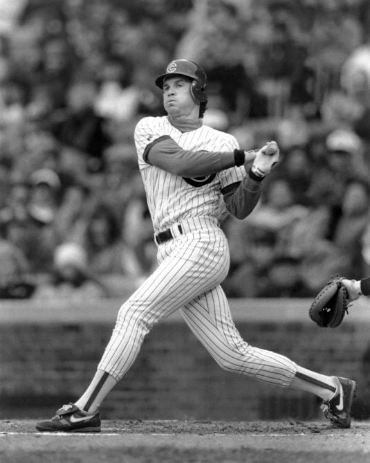 Chicago Cubs Ryne Sandberg Glossy Photo Baseball Ryan Print Poster 2