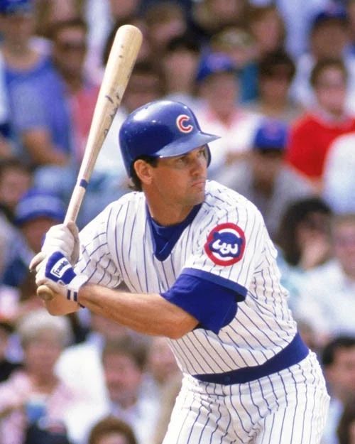 Chicago Cubs Ryne Sandberg Glossy Keychain Baseball Ryan Keychain Hof 2005 2