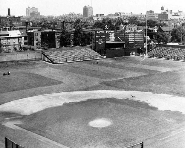 Chicago Cubs Wrigley Field Glossy Photo Stadium Print Interior Poster