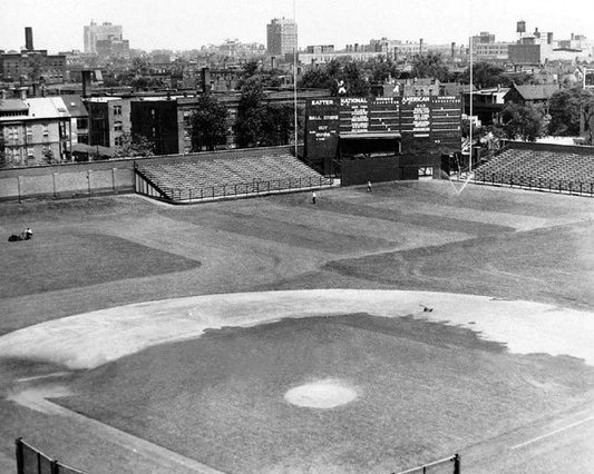 Chicago Cubs Wrigley Field Glossy Photo Stadium Print Interior Poster