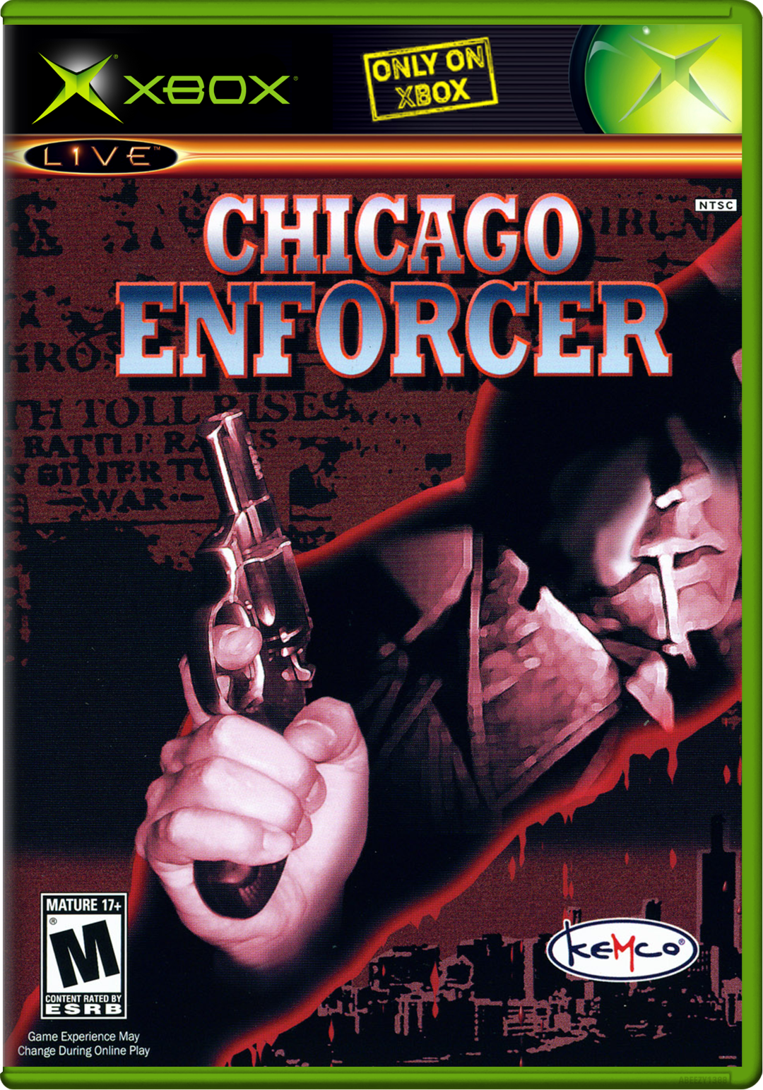 Chicago Enforcer Xbox Keychain