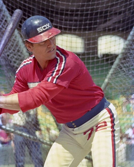 Chicago White Sox Carlton Fisk Glossy Photo Baseball Print Poster
