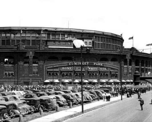 Chicago White Sox Comiskey Park Glossy Magnet Print Stadium Magnet 1