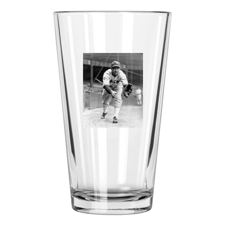 Chicago White Sox Luke Appling Photo Baseball Hof 64 Pint Beer Drinking Glass