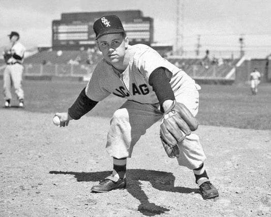 Chicago White Sox Nelson 'Nellie' Fox Glossy Photo Print Poster Hof 97