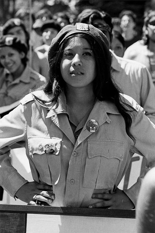 Chicana Women At An Antidiscrimination Rally Jigsaw Puzzle