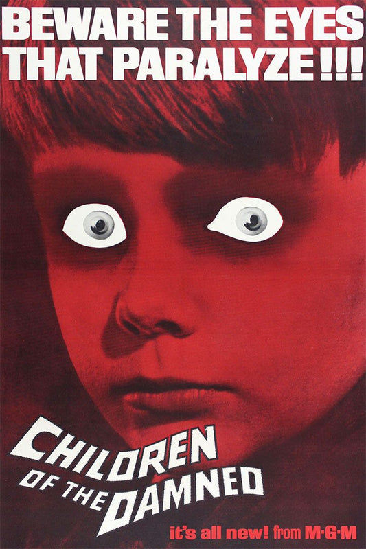 Children Of The Damned 1963 Vintage Movie Horror Jigsaw Puzzle
