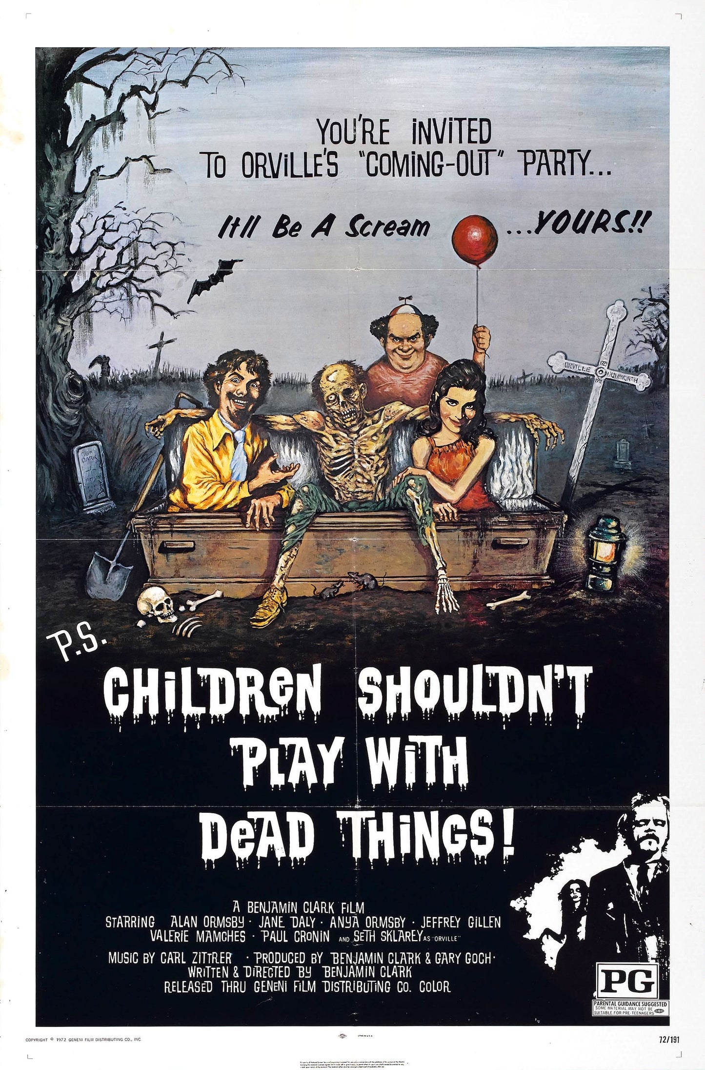 Children Shouldnt Play With Dead Things 01 Movie Magnet