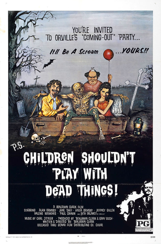 Children Shouldnt Play With Dead Things 01 Movie Magnet