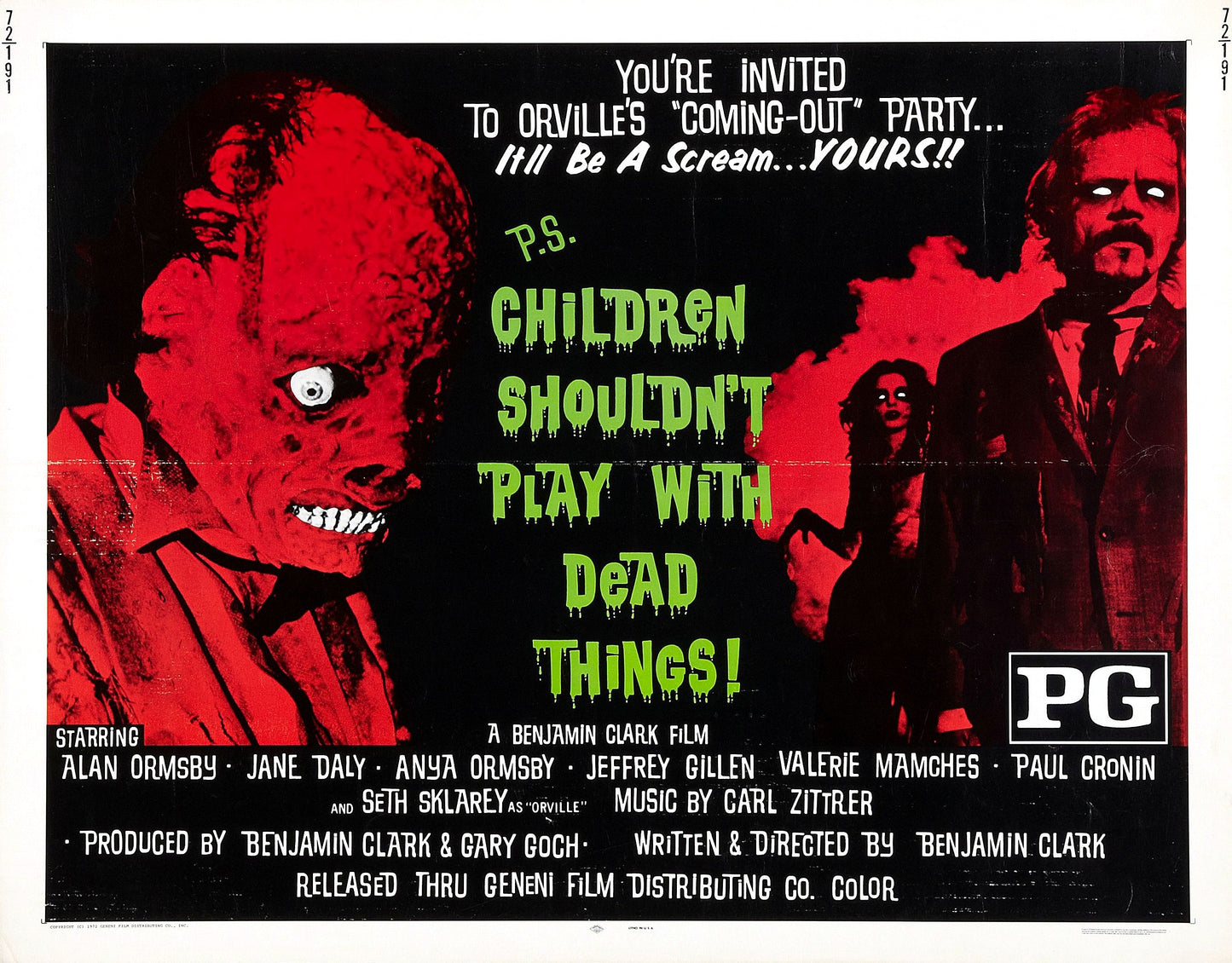 Children Shouldnt Play With Dead Things 02 Movie Magnet
