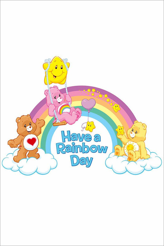 Childrens Care Bears Have A Rainbow Day Jigsaw Puzzle