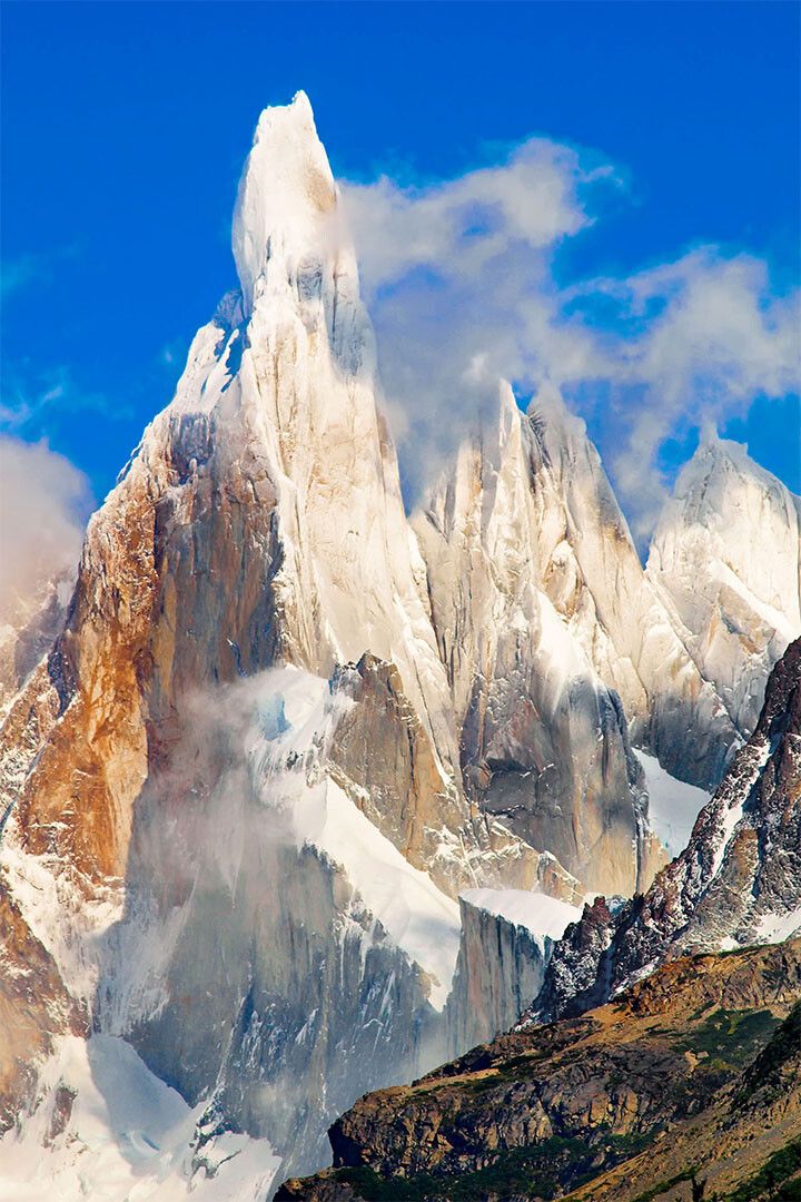 Chile Mountain Peaks Under The Sky Print Jigsaw Puzzle