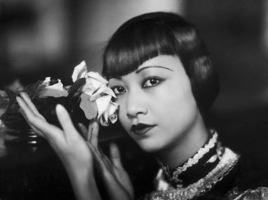 Chinese American Actress Anna May Wong Picture Magnet Print