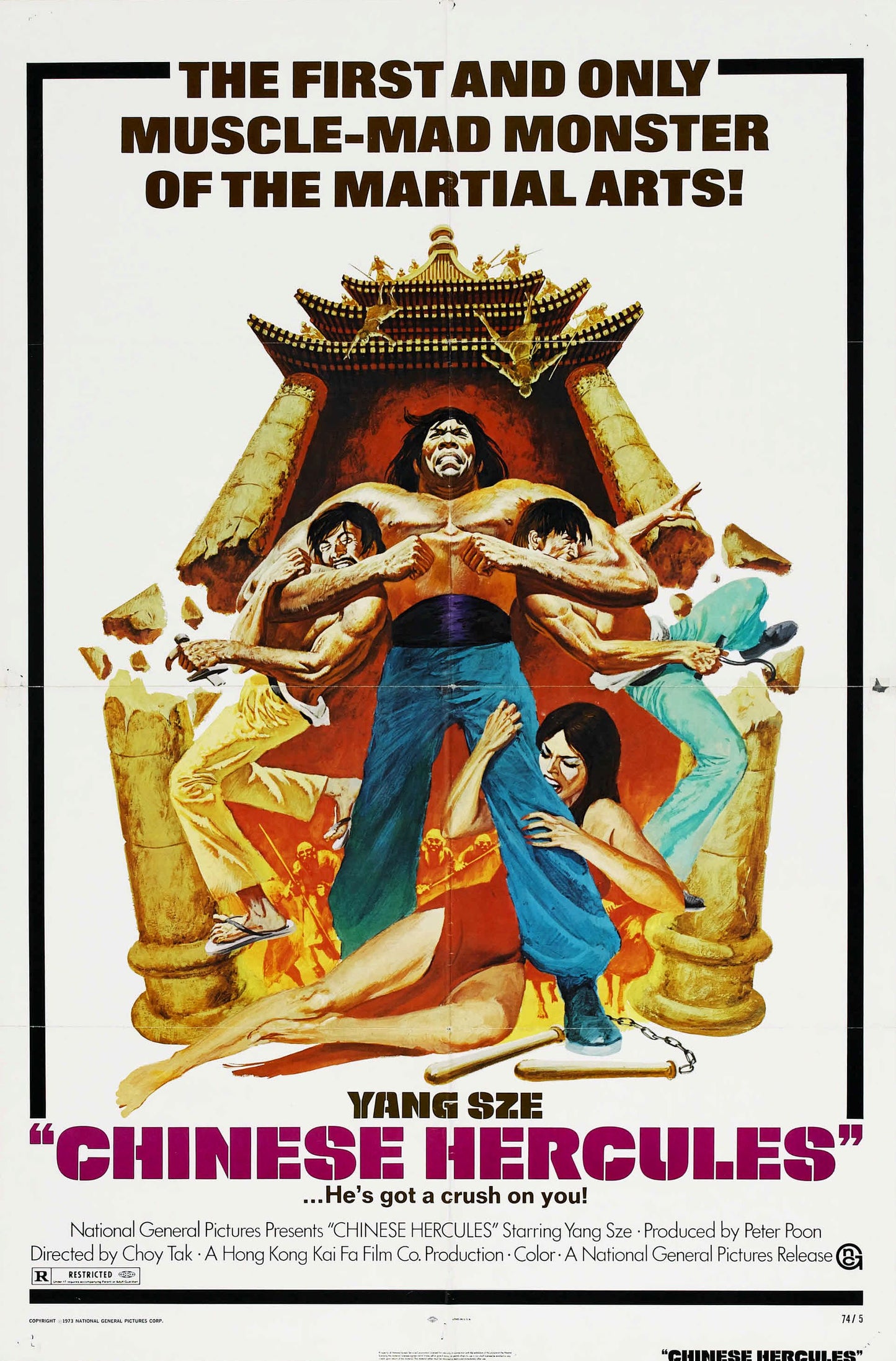 Chinese Hercules 01 Movie Keychain
