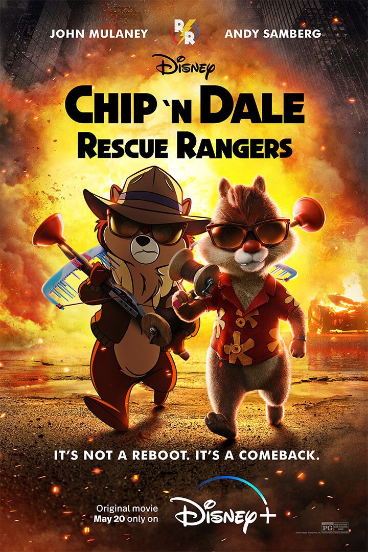 Chip N Dale Rescue Rangers Live Action Animated Adventure 2022 Jigsaw Puzzle