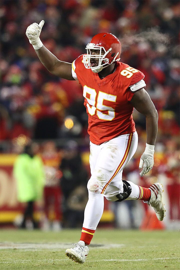 Chris Jones Kansas City Chiefs American Football Player Jigsaw Puzzle