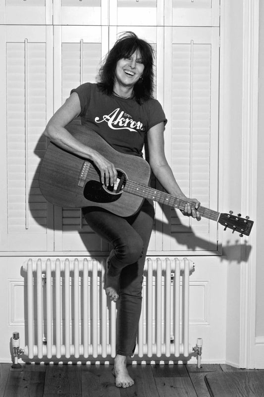 Chrissie Hynde From The Pretenders Band Publicity Picture Keychain Print