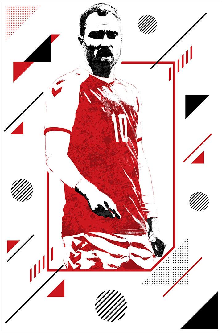 Christian Eriksen Belgian Football Soccer Athlete Jigsaw Puzzle