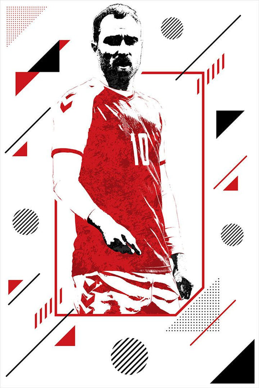 Christian Eriksen Belgian Football Soccer Athlete Jigsaw Puzzle