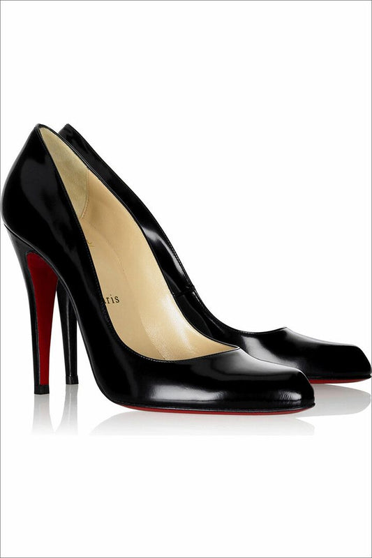 Christian Louboutin Black Shoes Print Jigsaw Puzzle