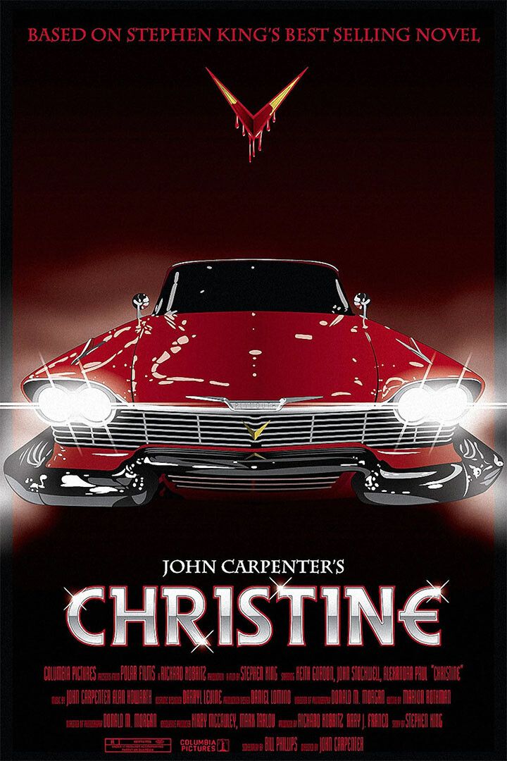 Christine 1983 Classic Movie Horror Mystery Print Jigsaw Puzzle