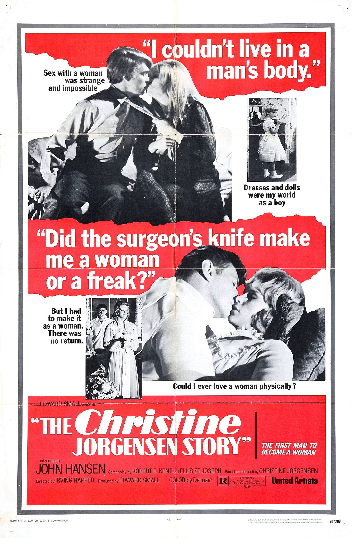 Christine Jorgensen Story 01 Movie Keychain