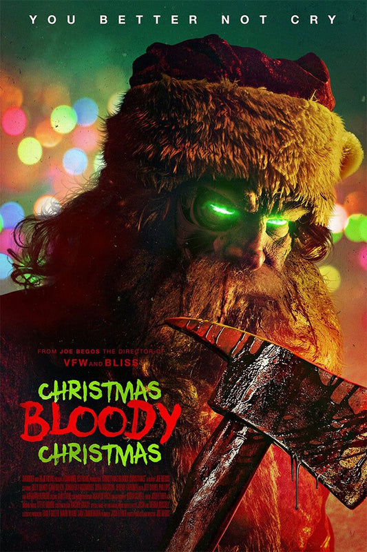 Christmas Bloody Christmas American Christmas Horror Movie 2022 Jigsaw Puzzle