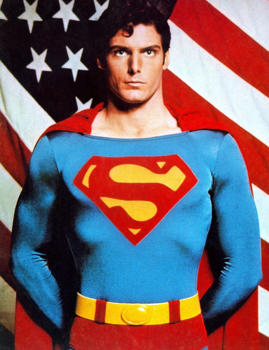 Christopher Reeve As Superman 1979 Movie Keychain Picture Keychain Print